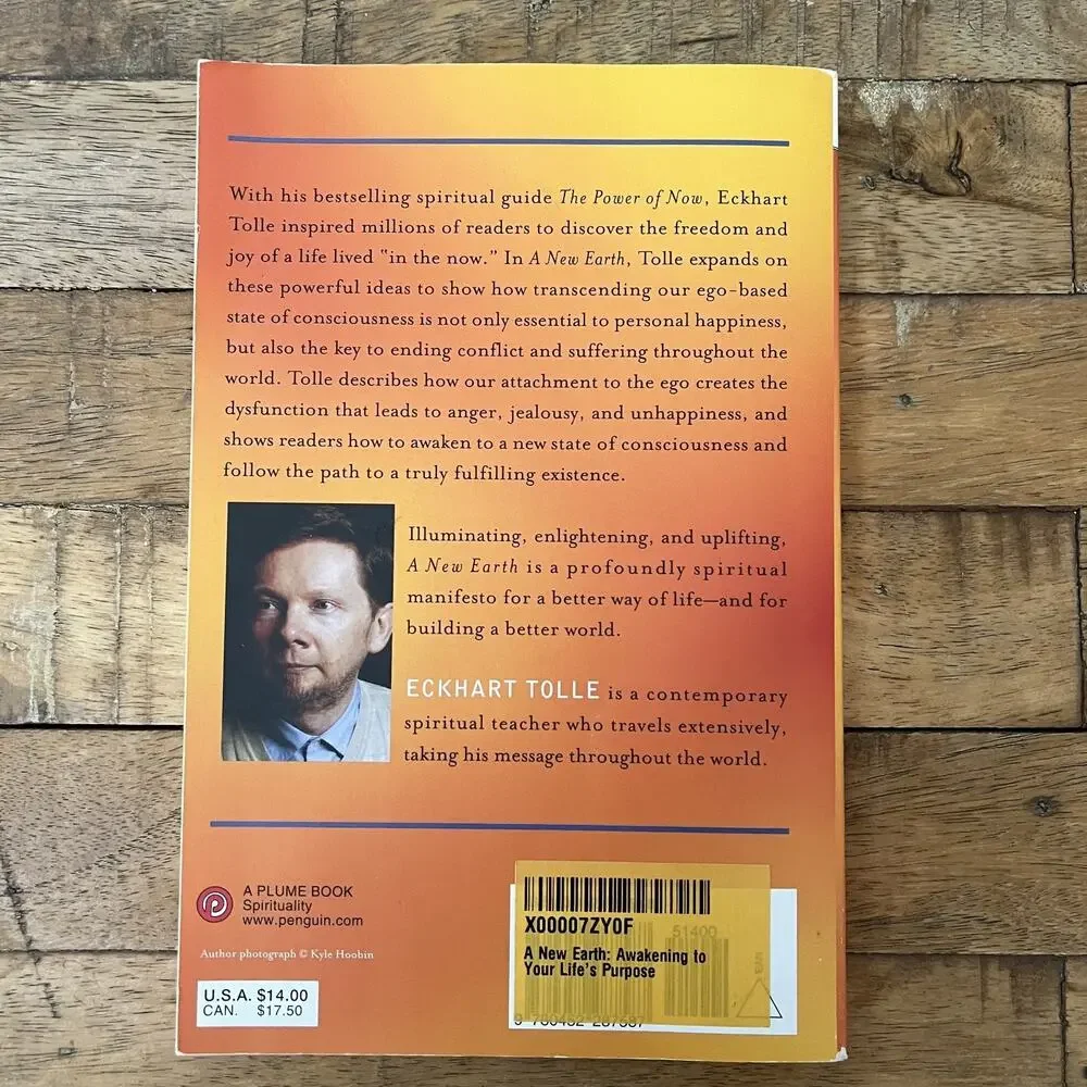 Eckhart Tolle 3 Book Lot Practicing Spiritual Self Help